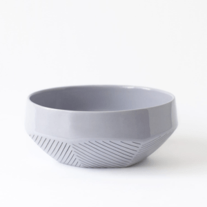 Geometrinių linijų dubenėlis